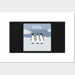 Cool penguins Posters and Art